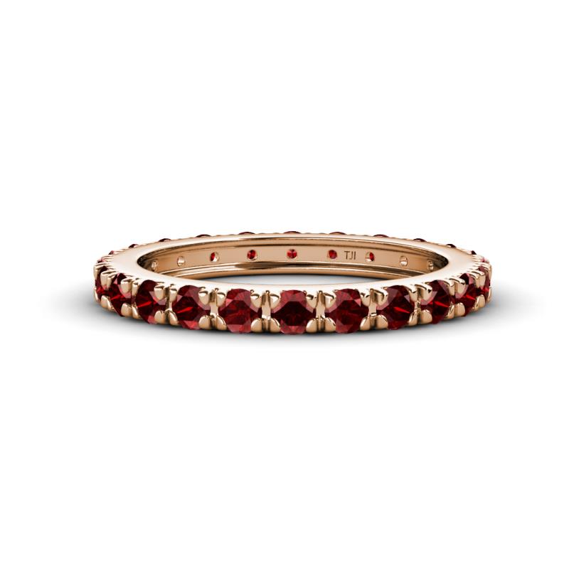 Gracie 1.68 ctw Red Garnet (2.70 mm) Women Eternity Band 