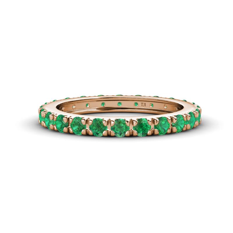 Gracie 1.10 ctw Emerald (2.70 mm) Women Eternity Band 