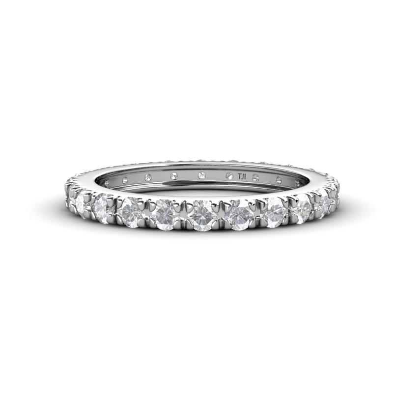 Gracie 1.50 ctw White Sapphire (2.70 mm) Women Eternity Band 
