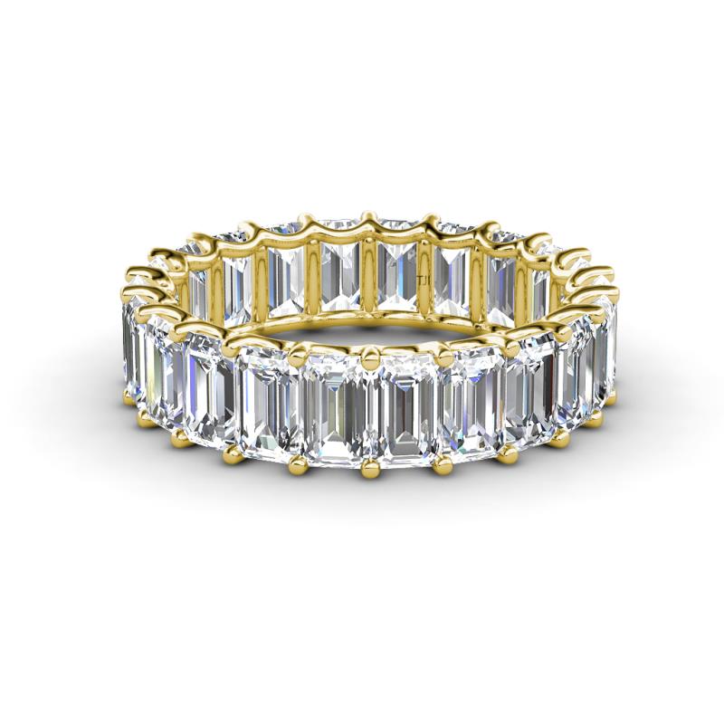 Victoria 5x3 mm Emerald Cut Lab Grown Diamond Eternity Band 
