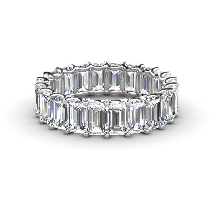 Victoria 5x3 mm Emerald Cut Diamond Eternity Band 