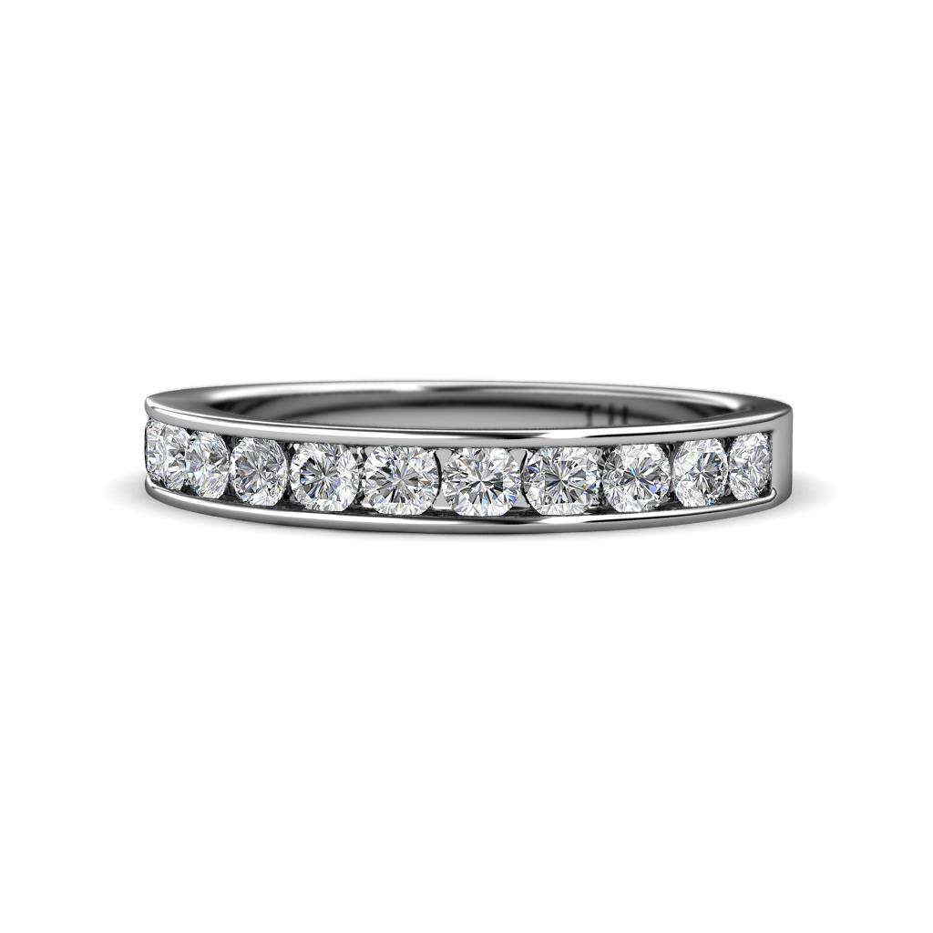 Kathiryn 2.70 mm Diamond 11 Stone Wedding Band 