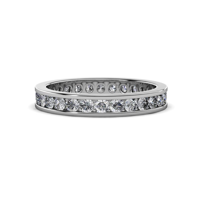Celina 2.40 mm Round Diamond Eternity Band 