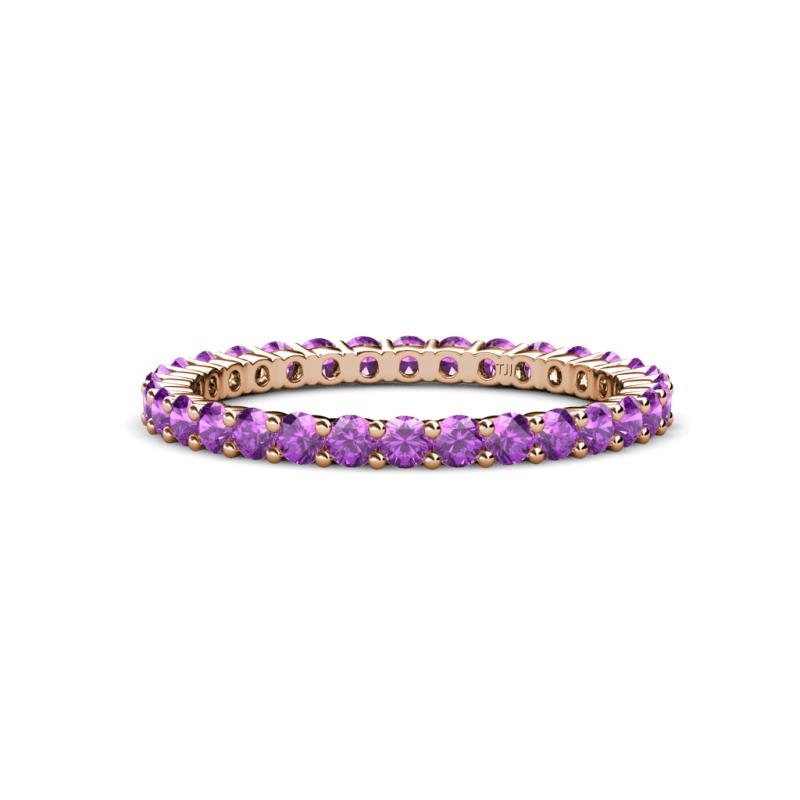 Joyce 2.30 mm Amethyst Eternity Band 