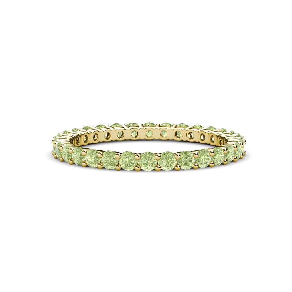 Joyce 2.30 mm Peridot Eternity Band 