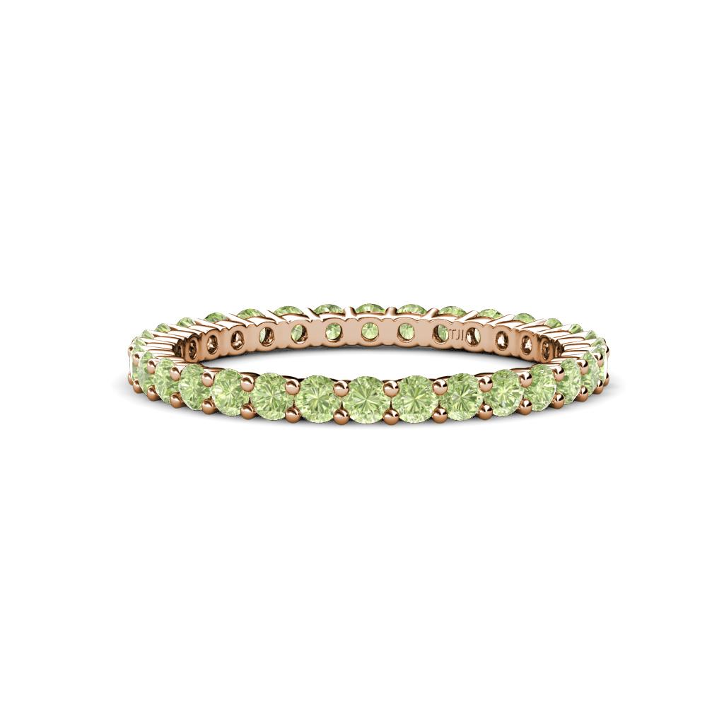 Joyce 2.30 mm Peridot Eternity Band 