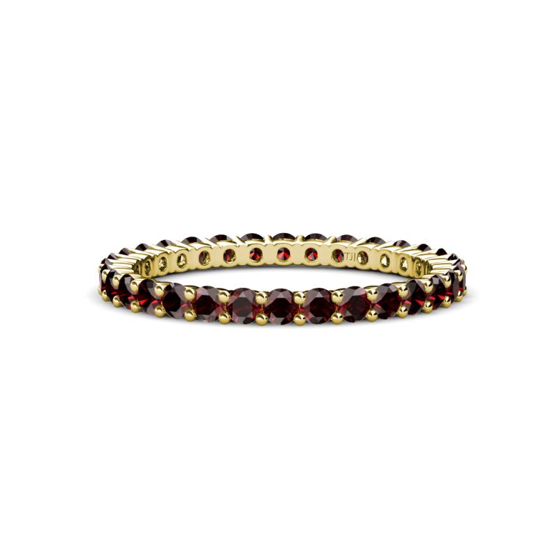 Joyce 2.30 mm Red Garnet Eternity Band 