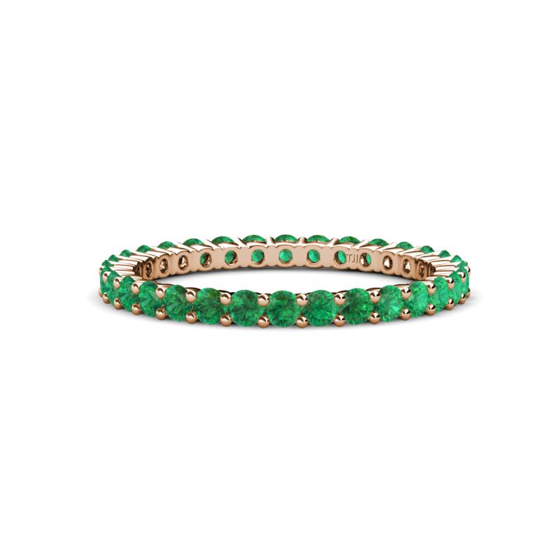 Joyce 2.30 mm Emerald Eternity Band 