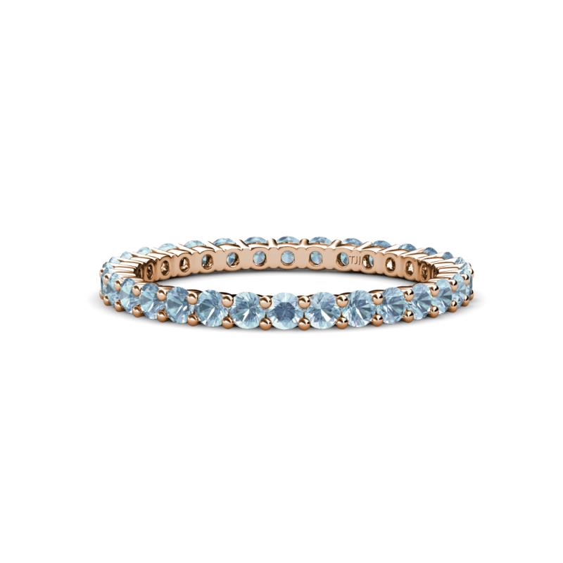 Joyce 2.30 mm Aquamarine Eternity Band 
