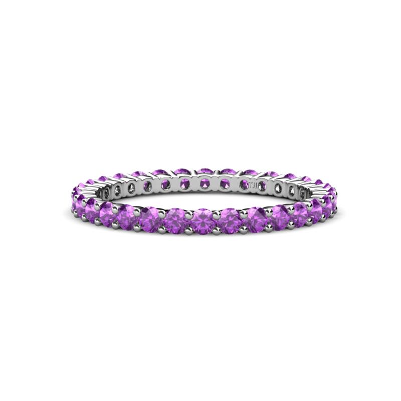 Joyce 2.30 mm Amethyst Eternity Band 