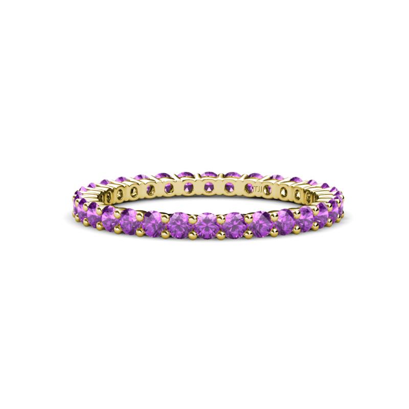 Joyce 2.30 mm Amethyst Eternity Band 