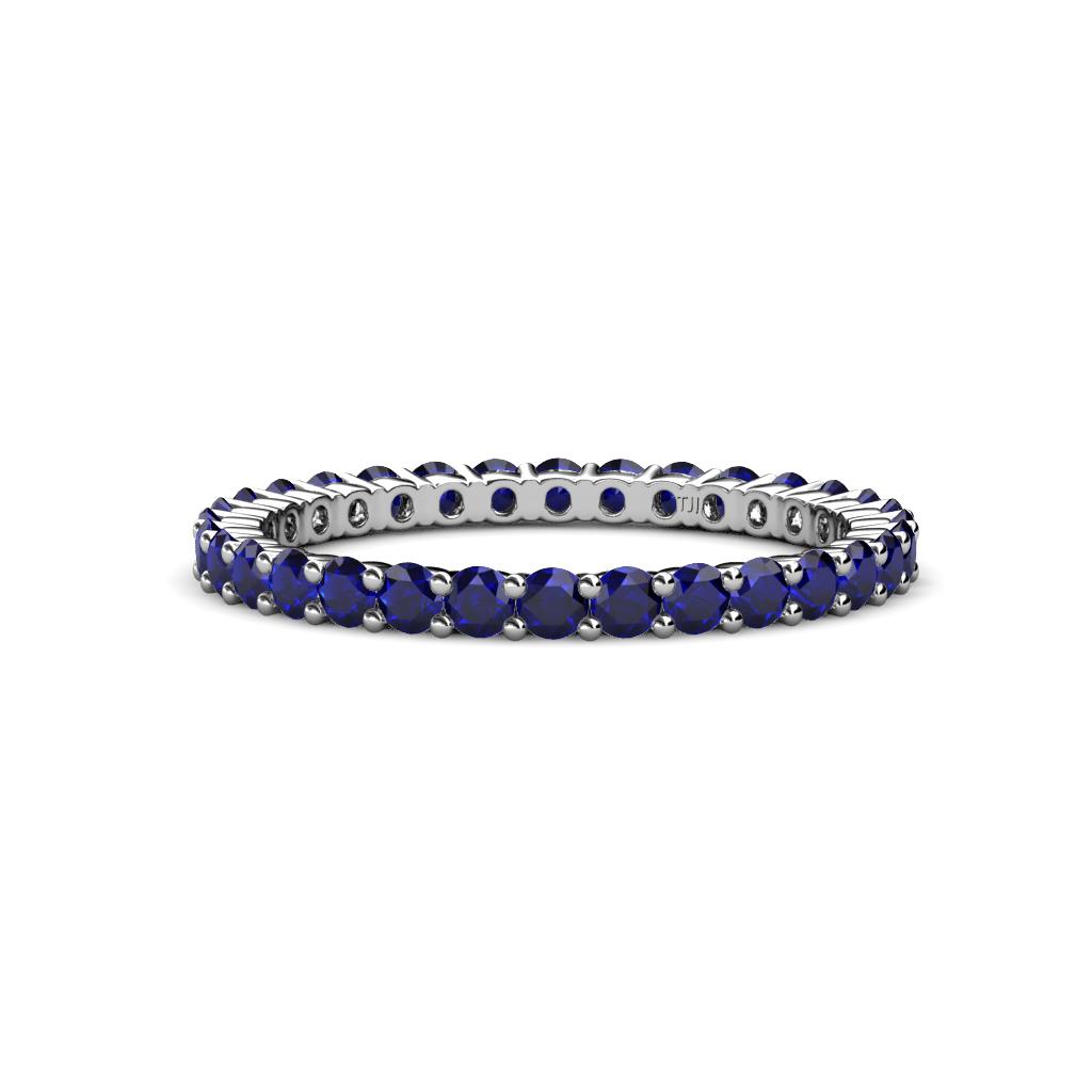 Joyce 2.30 mm Blue Sapphire Eternity Band 