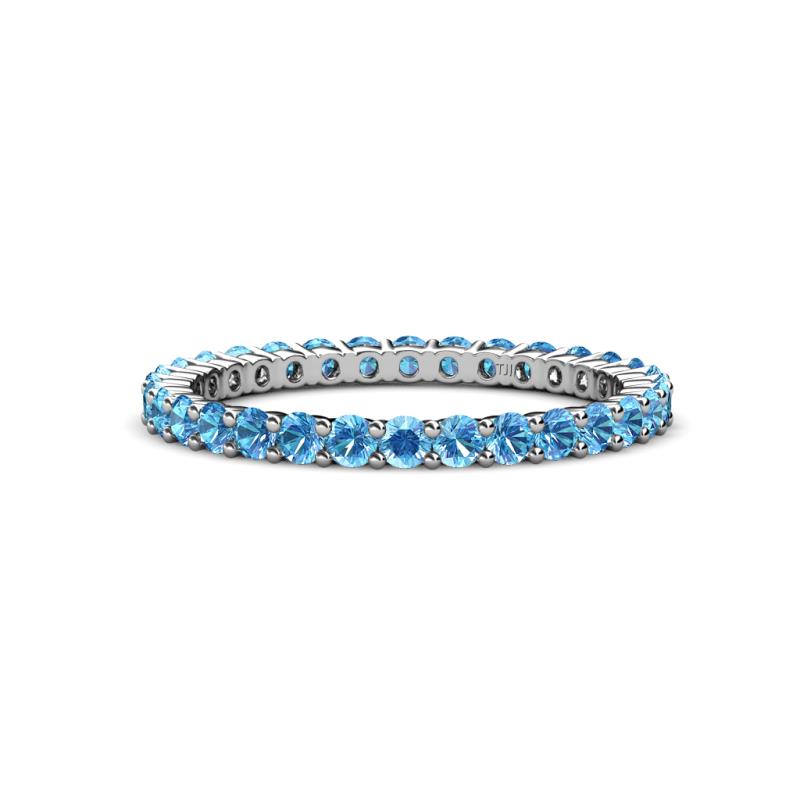 Joyce 2.30 mm Blue Topaz Eternity Band 