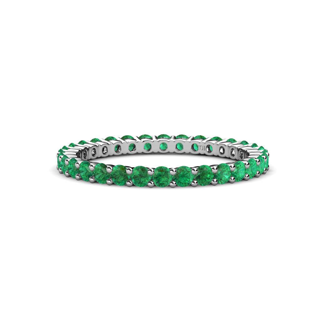Joyce 2.30 mm Emerald Eternity Band 