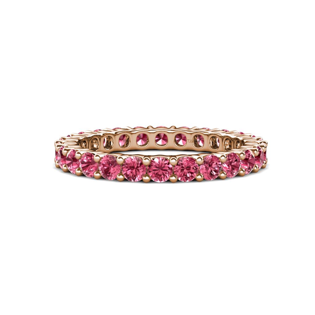 Joyce 3.00 mm Pink Tourmaline Eternity Band 