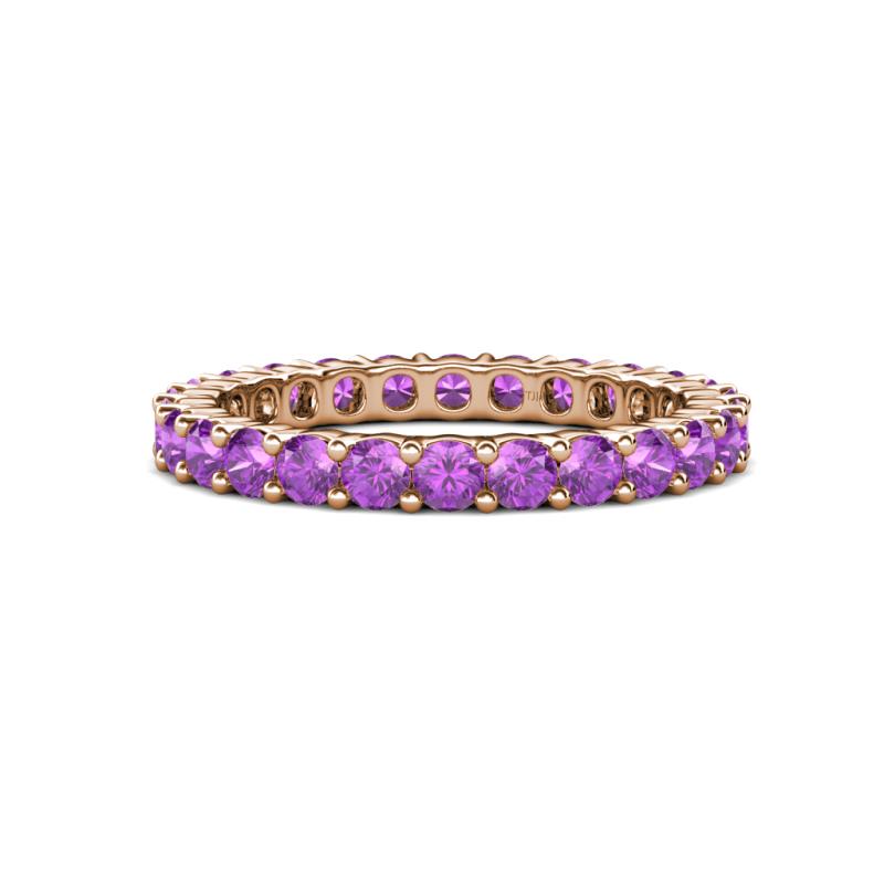 Joyce 3.00 mm Amethyst Eternity Band 