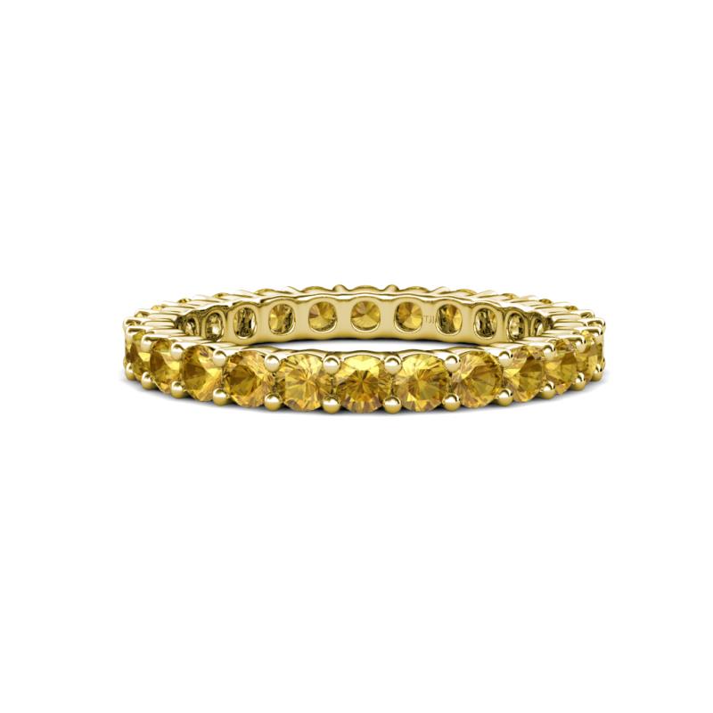 Joyce 3.00 mm Citrine Eternity Band 