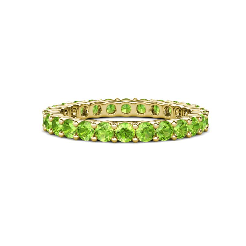 Joyce 3.00 mm Peridot Eternity Band 