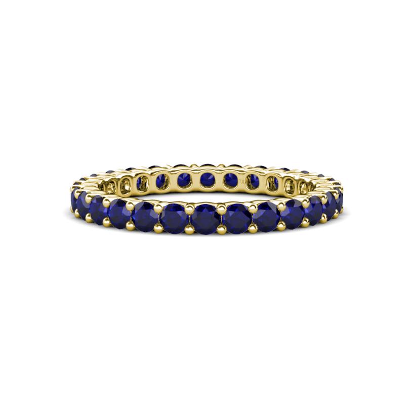 Joyce 2.70 mm Round Blue Sapphire Eternity Band 