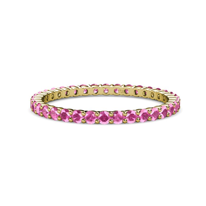 Joyce 2.00 mm Pink Sapphire Eternity Band 