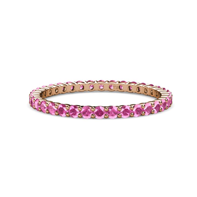 Joyce 2.00 mm Pink Sapphire Eternity Band 
