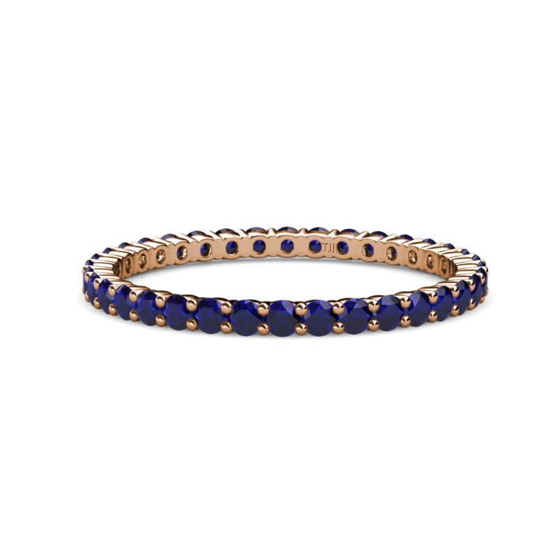 Joyce 2.00 mm Blue Sapphire Eternity Band 