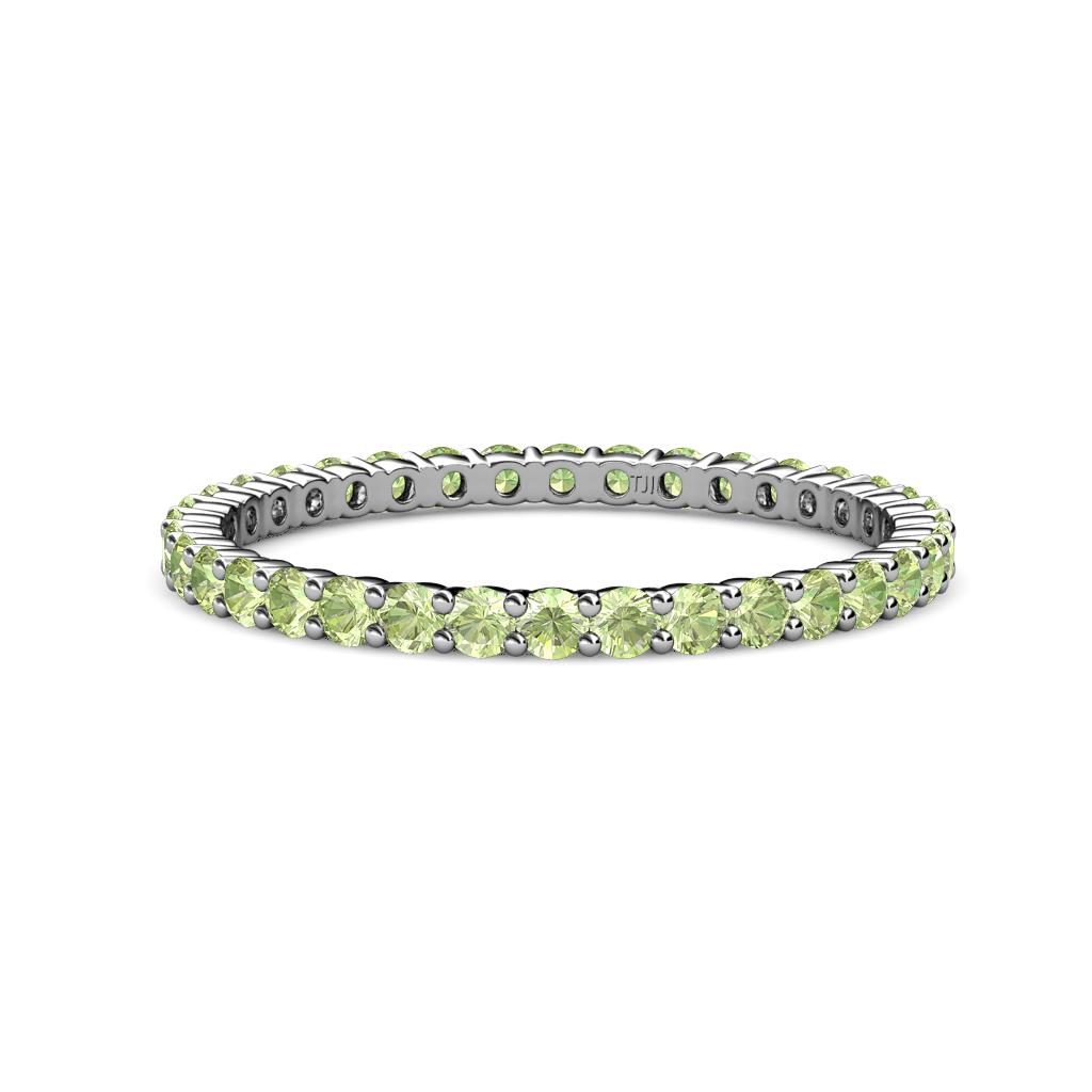 Joyce 2.00 mm Peridot Eternity Band 