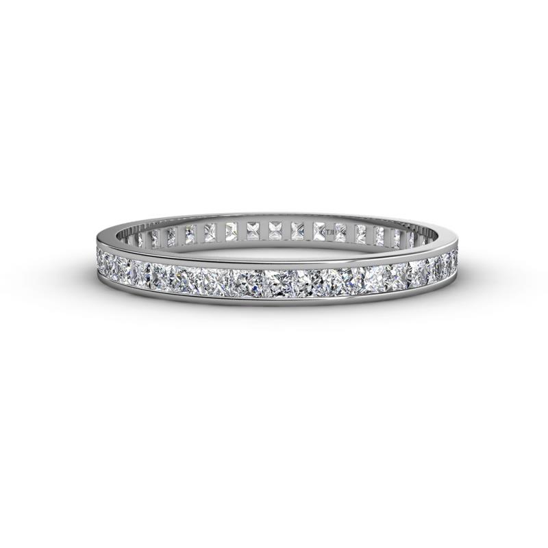 Rebica 2.50 mm Princess Cut Diamond Eternity Band 