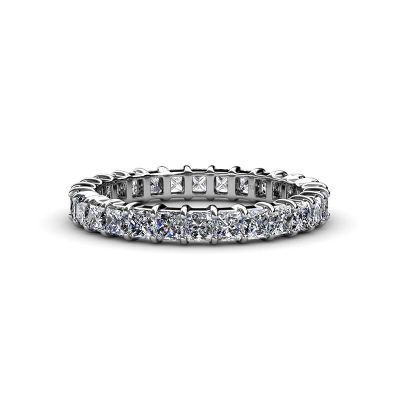 Allie 3.00 mm Princess Cut Diamond Eternity Band 