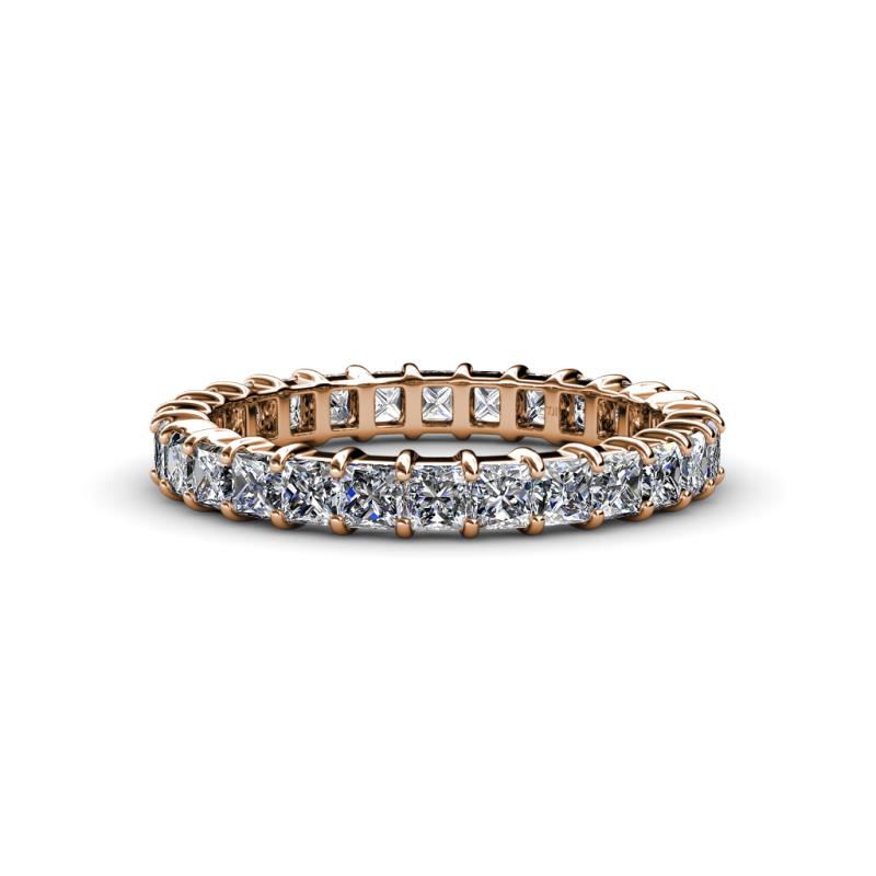 Allie 3.00 mm Princess Cut Diamond Eternity Band 