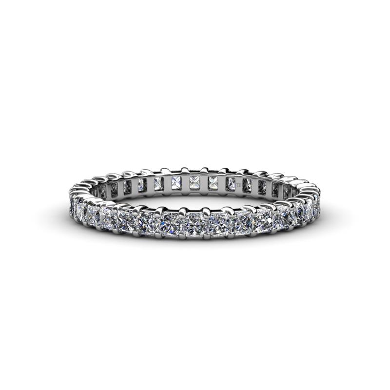 Allie 2.50 mm Princess Cut Diamond Eternity Band 