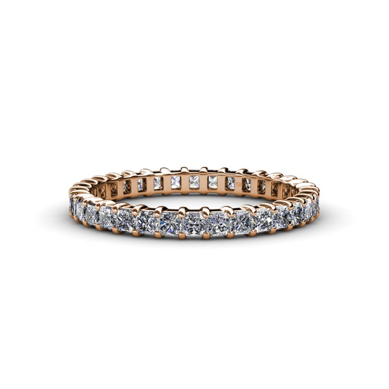 Allie 2.50 mm Princess Cut Diamond Eternity Band 