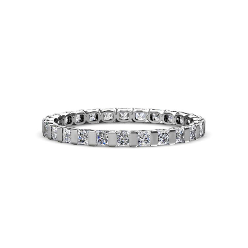Clarissa 2.50 mm Princess Cut Diamond Eternity Band 