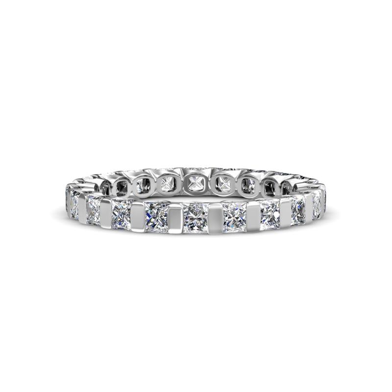 Clarissa 3.00 mm Princess Cut Diamond Eternity Band 
