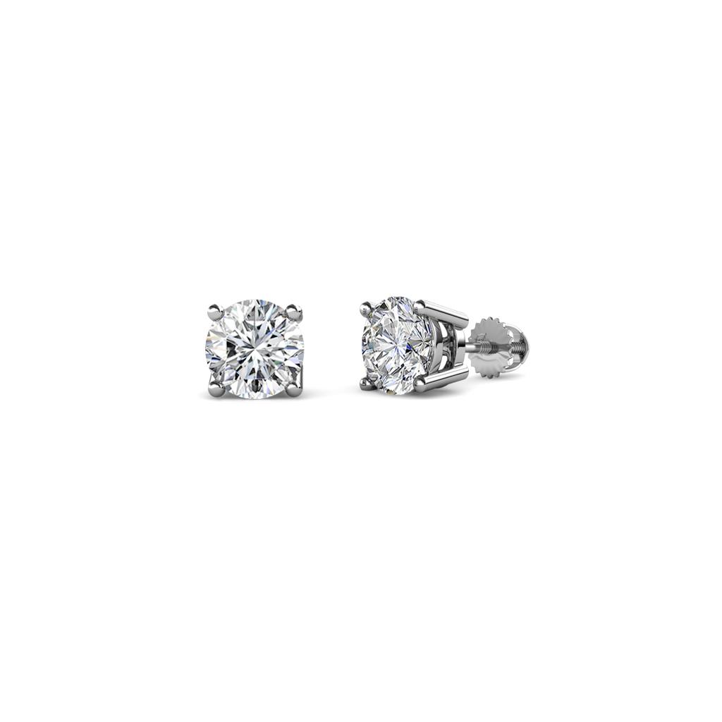 Alina Ruby (4mm) Solitaire Stud Earrings 