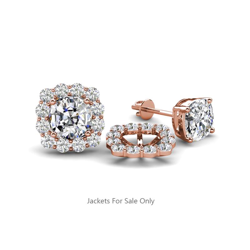 Ambre Diamond Jacket Earrings 