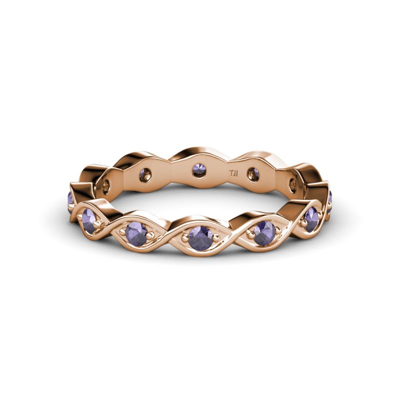 Breanna 1.70 mm Iolite Eternity Band 