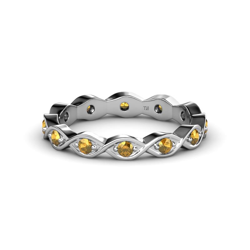 Breanna 2.20 mm Citrine Eternity Band 