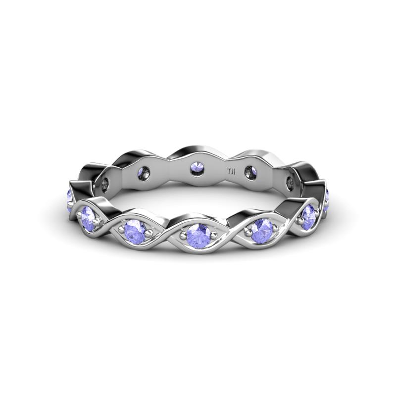 Breanna 2.20 mm Tanzanite Eternity Band 