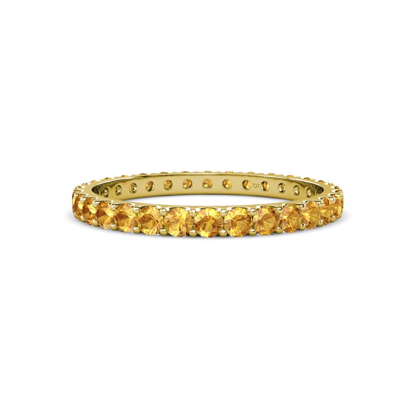 Audrey 2.70 mm Citrine U Prong Eternity Band 