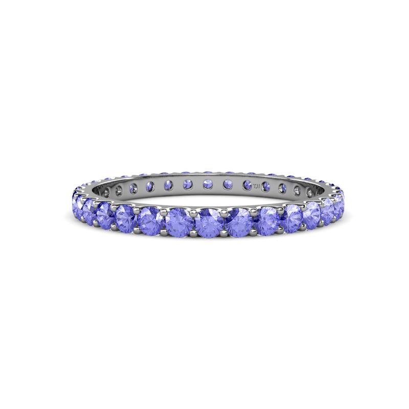 Audrey 2.70 mm Tanzanite U Prong Eternity Band 