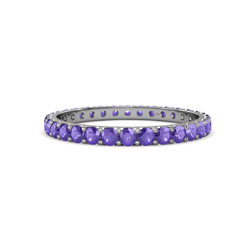 Audrey 2.70 mm Iolite U Prong Eternity Band 
