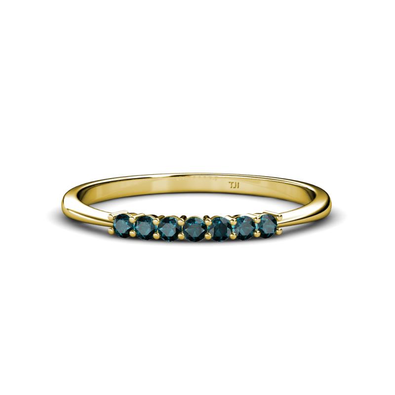 Reina 2.00 mm London Blue Topaz Wedding Band 