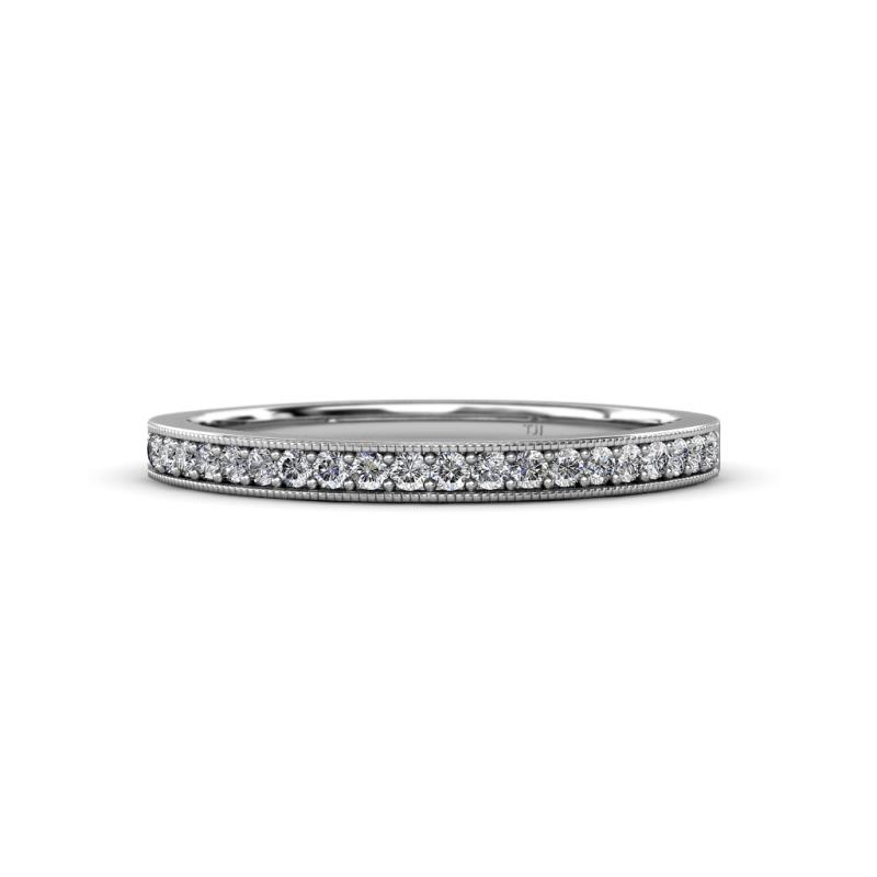 Aleen 0.25 ctw Natural Diamonds (1.30 mm) Wedding Band 