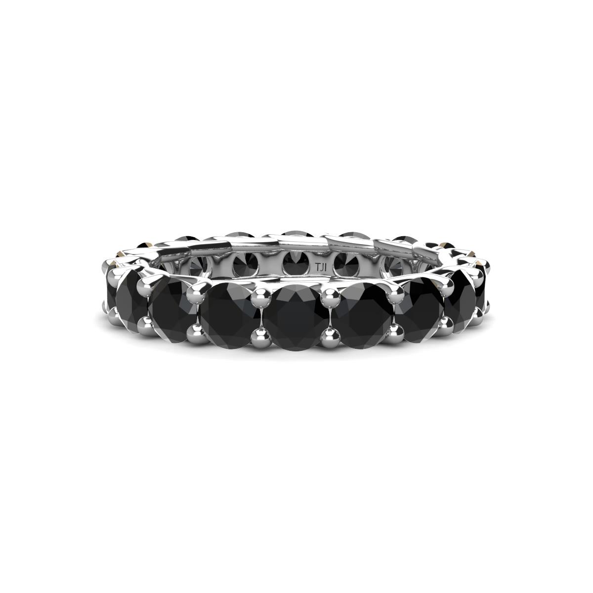 Laida 3.80 mm Black Diamond Eternity Band 