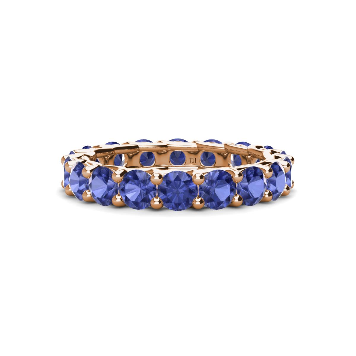 Laida 3.80 mm Iolite Eternity Band 