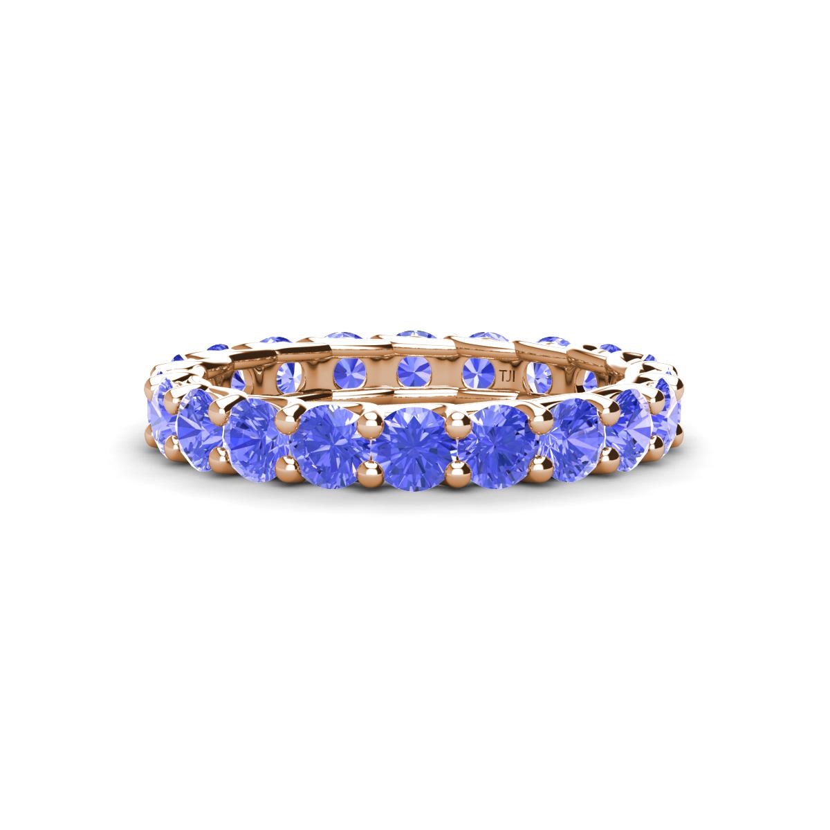 Laida 3.40 mm Tanzanite Eternity Band 