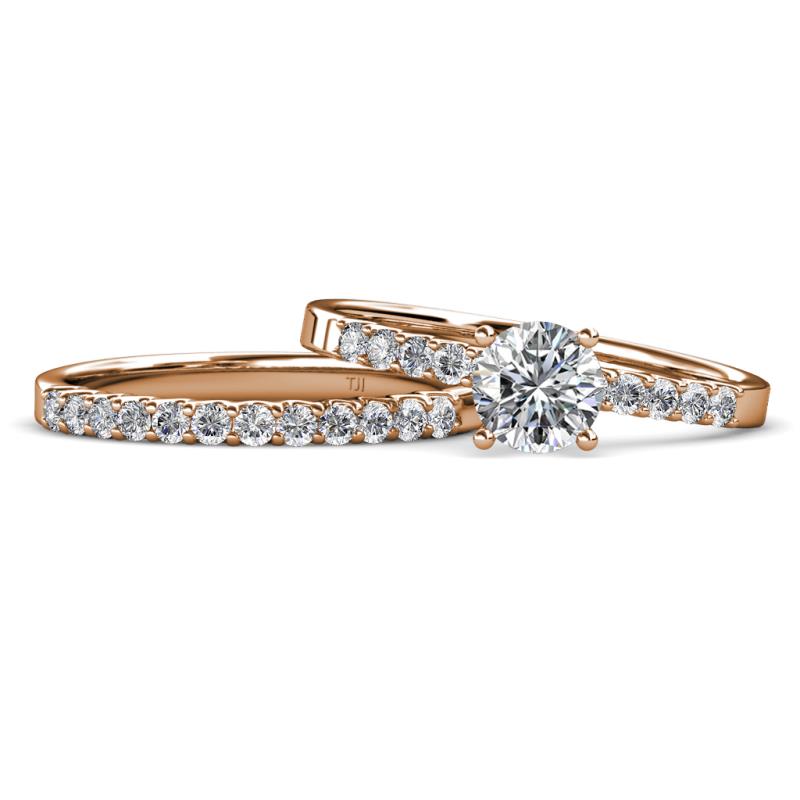 Sezen Diamond Bridal Set Ring 