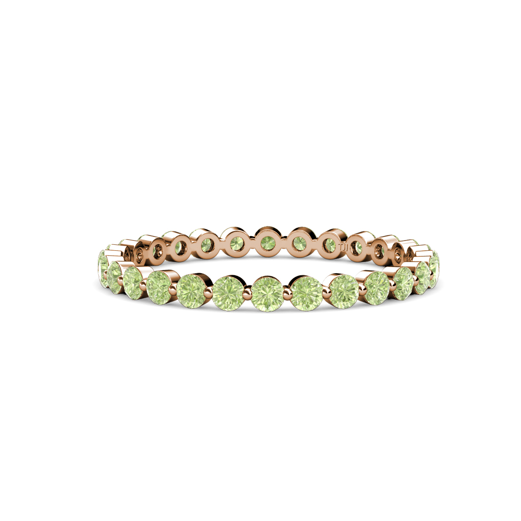 Valerie 1.00 ctw Peridot Eternity Band 