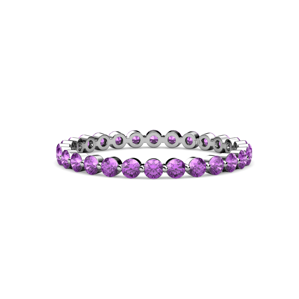 Valerie 1.00 ctw Amethyst Eternity Band  